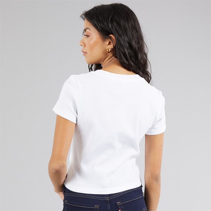 Levi's Womens Essential T-Shirt White - Image 2
