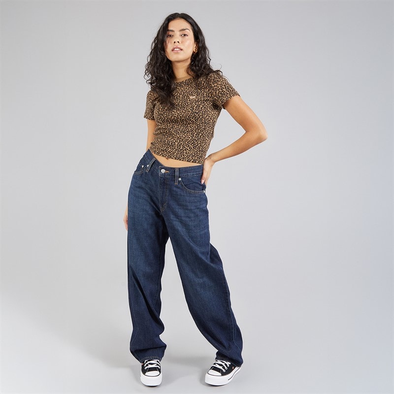 Levi's Womens Baggy Dad Jeans Do You Mind - Image 4
