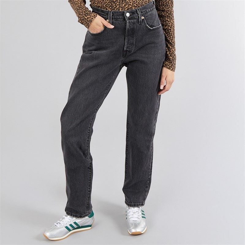 Levi's Womens 501 Straight Fit Jeans Off Topic - Image 3