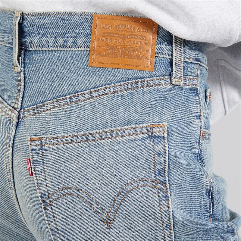 Levi's Womens Ribcage Wide Leg Jeans Tint Story - Image 4