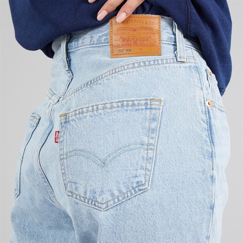 Levi's Womens 501 Straight Fit Jeans Ever Afternoon - Image 5