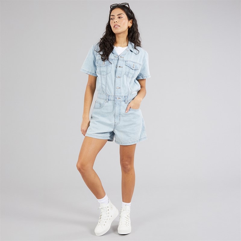 Levi's Womens Type 3 Denim Romper Forgotten Dream No Dp - Image 4