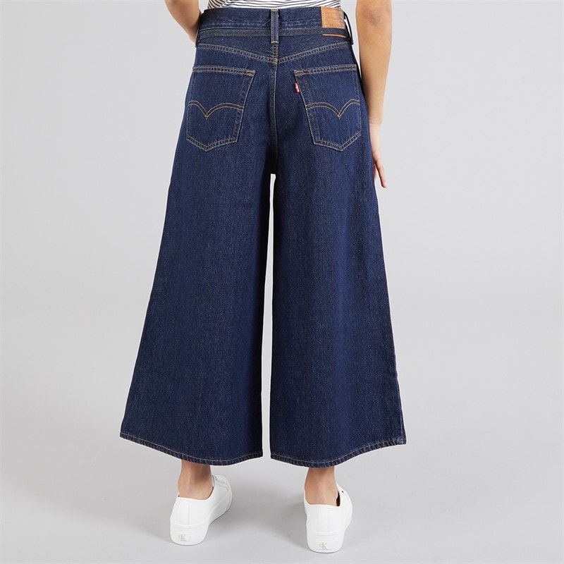 Levi's Womens Culottes Shaded View - Image 2