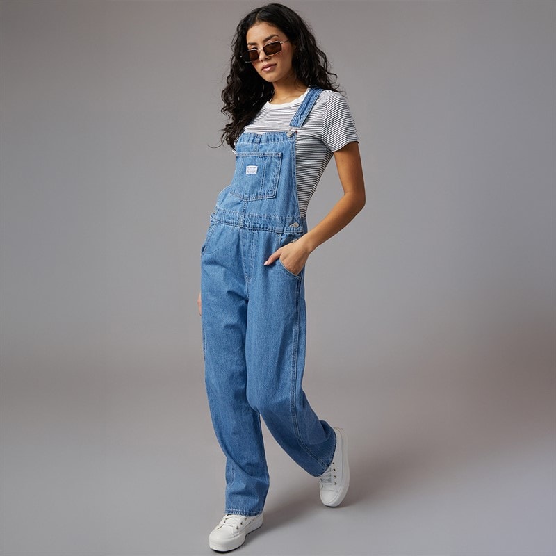 Levi's Womens Vintage Overall Dungarees Chill Day - Image 4