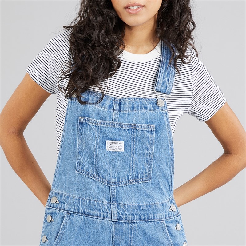 Levi's Womens Vintage Overall Dungarees Chill Day - Image 5