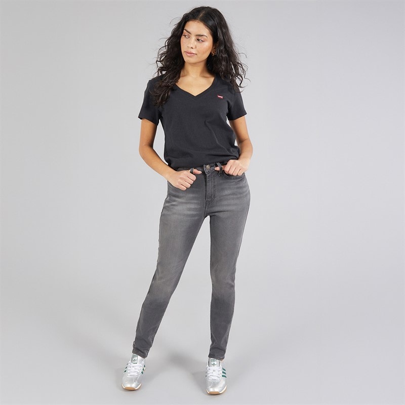 Levi's Womens 721 High Rise Skinny Jeans Flag Stone - Image 3