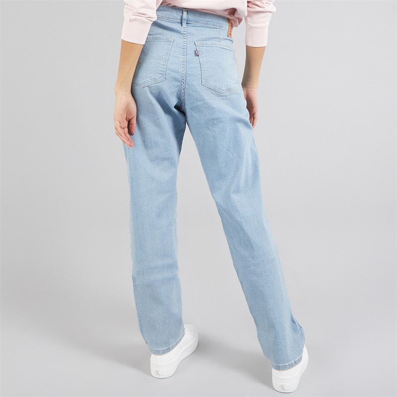 Levi's Womens 712 Slim Jeans Eternal Indigo Light - Image 2