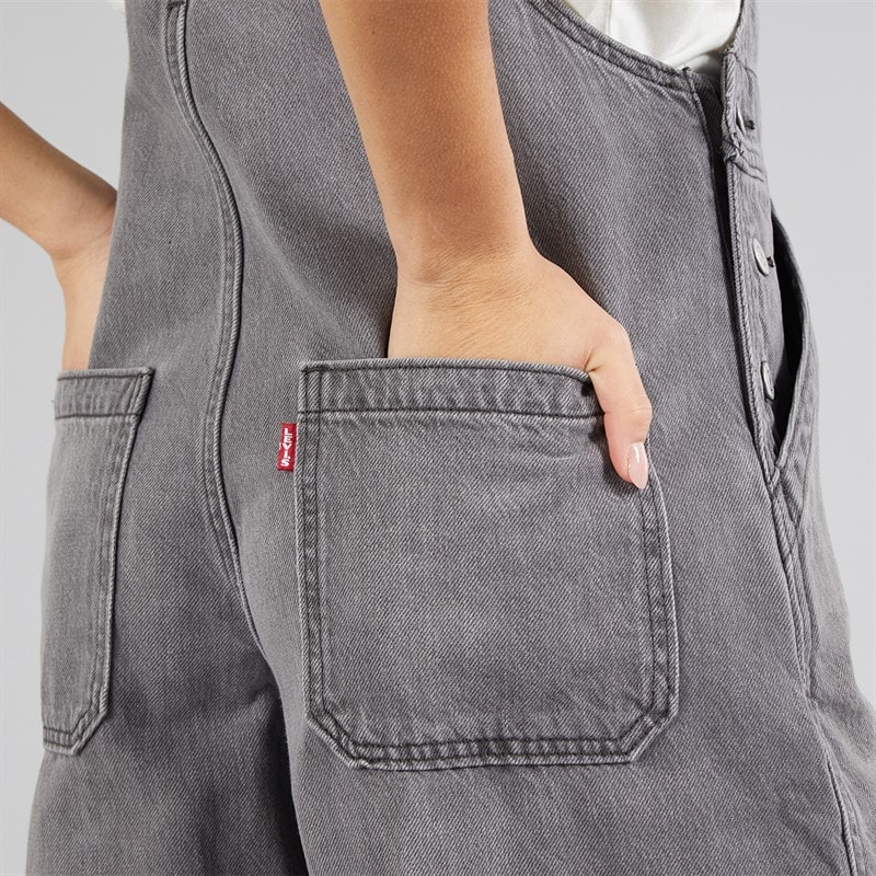 Levi's Womens Overall Dungarees Freshly Detailed - Image 5