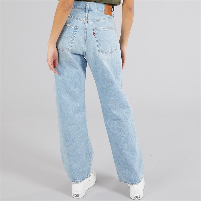 Levi's Womens 501 90's Straight Fit Jeans By Your Side - Image 2