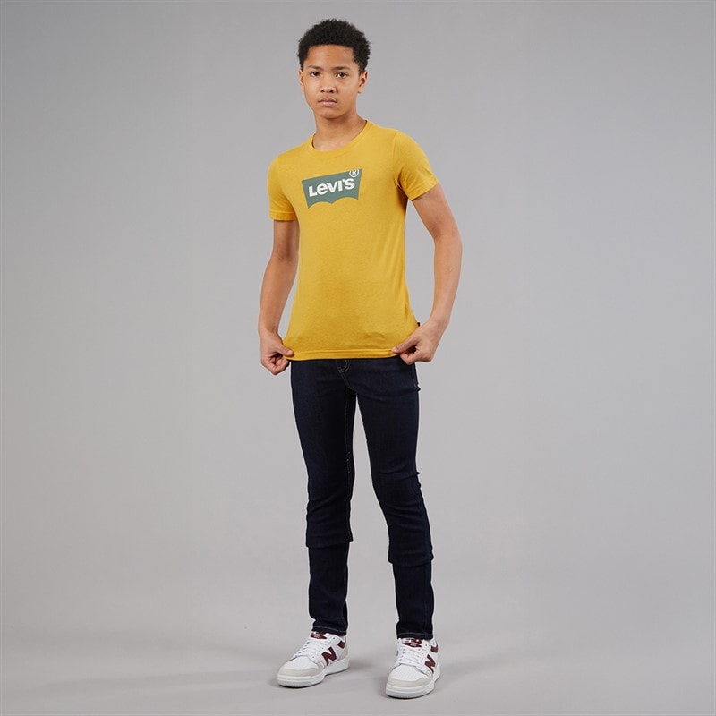 Levi's Boys Batwing T-Shirt Yolk Yellow Yolkyellow - Image 4