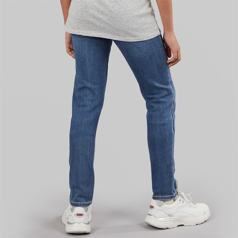 Levi's Girls 720 High Rise Super Skinny Jeans Hometown Blue - Image 2