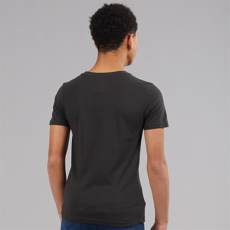 Levi's Boys Soar Like An Eagle T-Shirt Pirate Black - Image 2