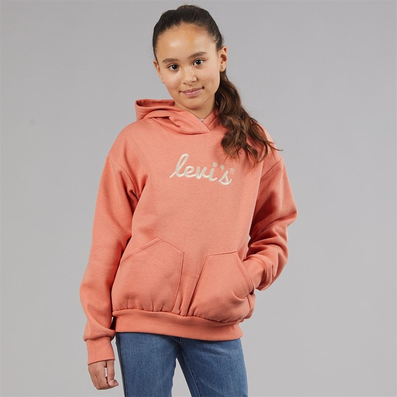 Levi's Girls Hoodie Terra Cotta - Image 2