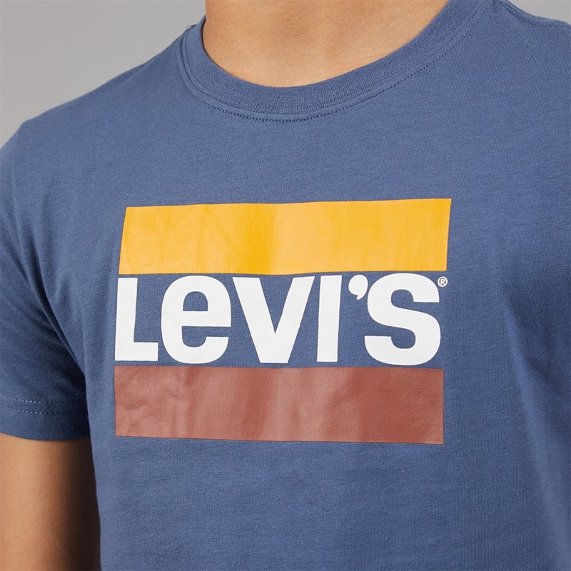 Levi's Boys T-Shirt Vintage Indigo - Image 3