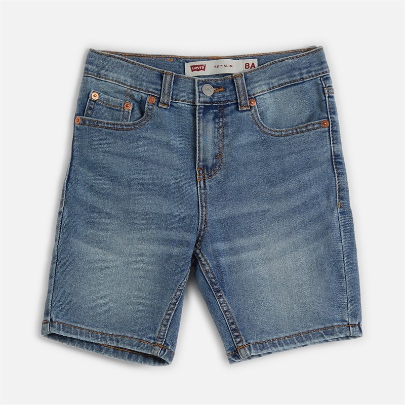 Levi's Boys 511 Slim Fit Denim Shorts Joshua Tree - Image 1