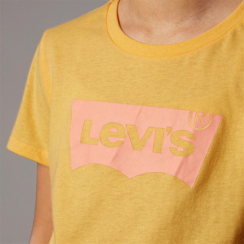 Levi's Girls Batwing T-Shirt Levi'S Flax - Image 5