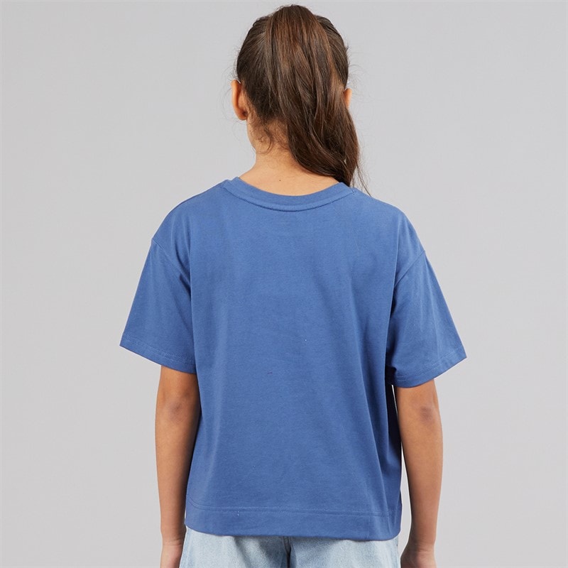 Levi's Girls Meet And Greet T-Shirt True Navy - Image 2