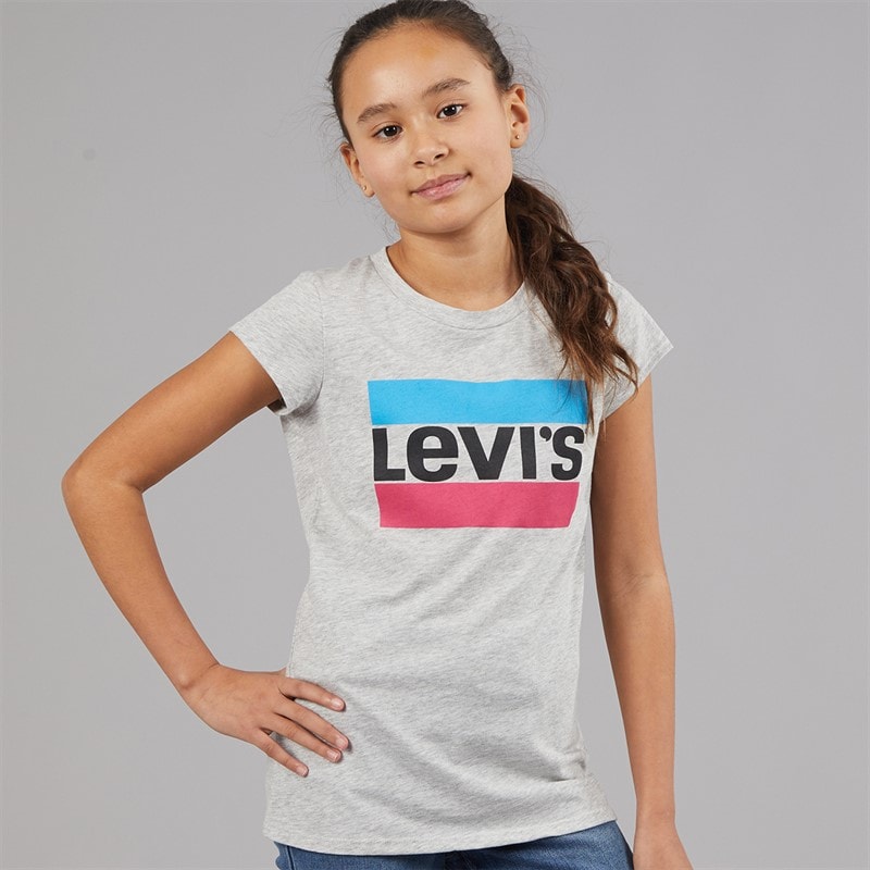 Levi's Girls T-Shirt Gray Heather - Image 1