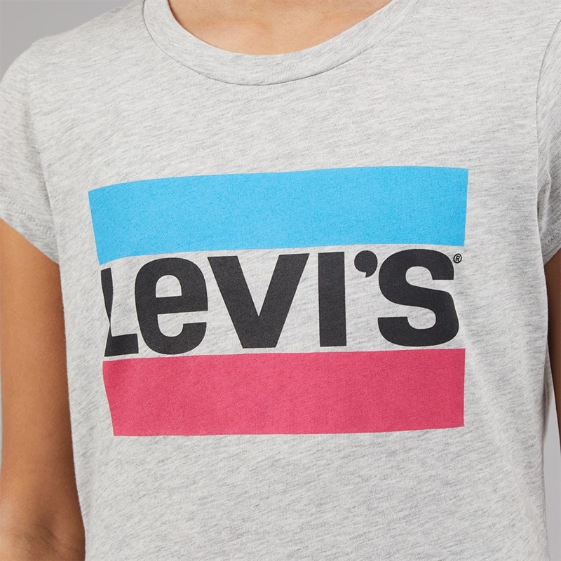 Levi's Girls T-Shirt Gray Heather - Image 3