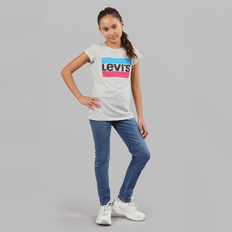 Levi's Girls T-Shirt Gray Heather - Image 4