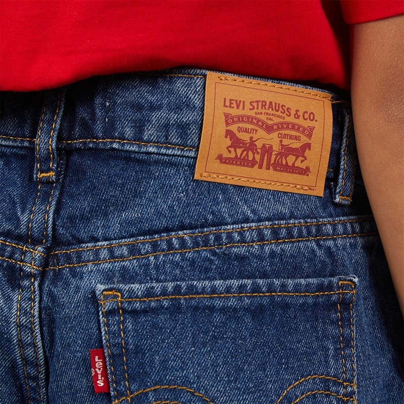 Levi's Girls Mini Mom Shorts Pinky Promise Pinkypromise - Image 3