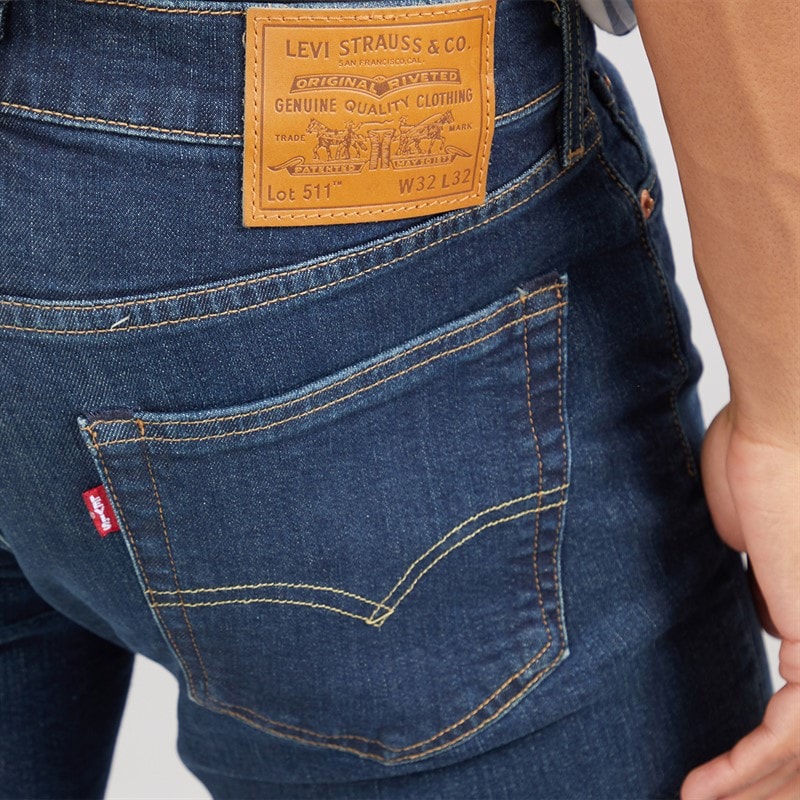 Levi's Mens 511 Slim Jeans Biologia - Image 3