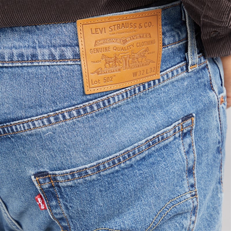 Levi's Mens 502 Taper Jeans Hold On Me - Image 3