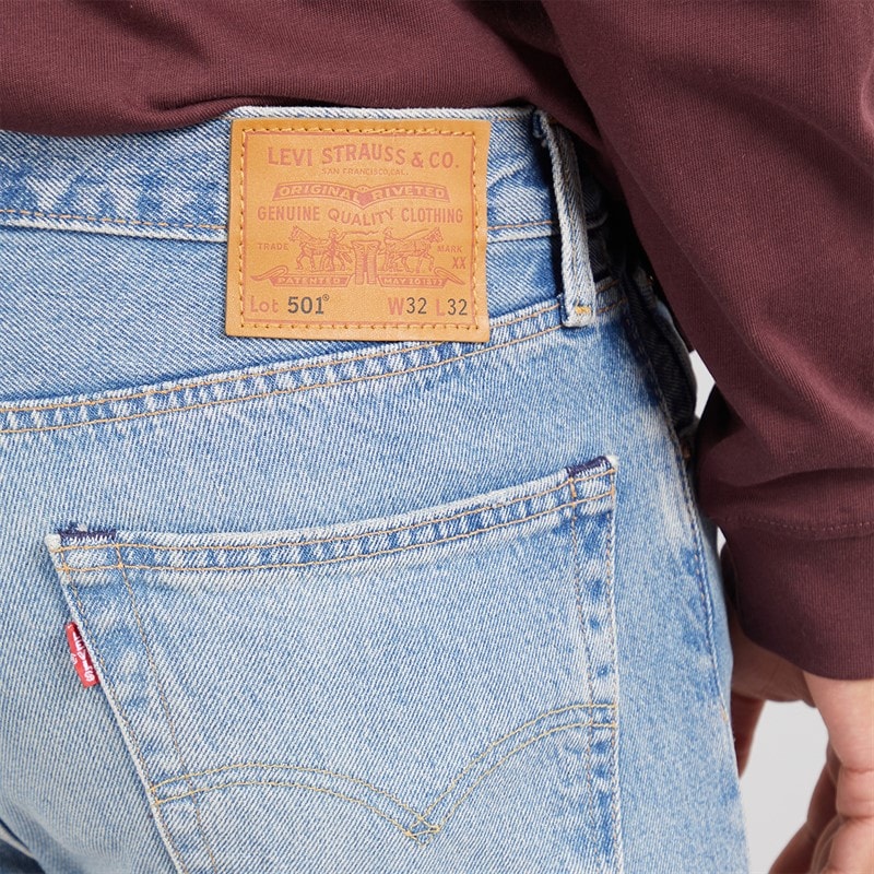 Levi's Mens 501 Levis Original Jeans Delanore - Image 3