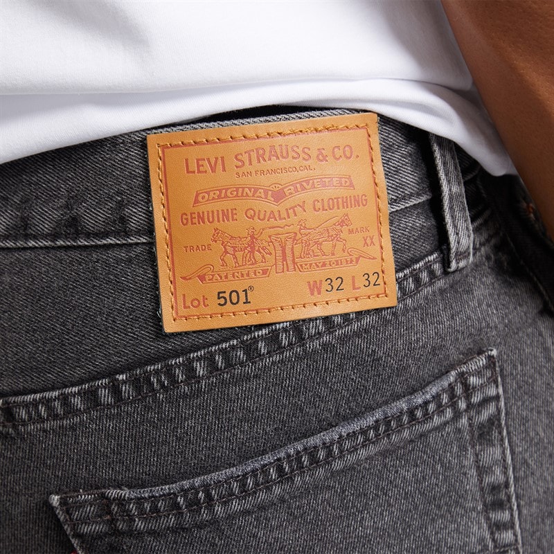 Levi's Mens 501 Levis Original Jeans Madison Zone - Image 3