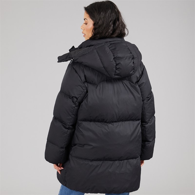Levi's Womens Western Bubble Coat Anthracite Night - Image 2