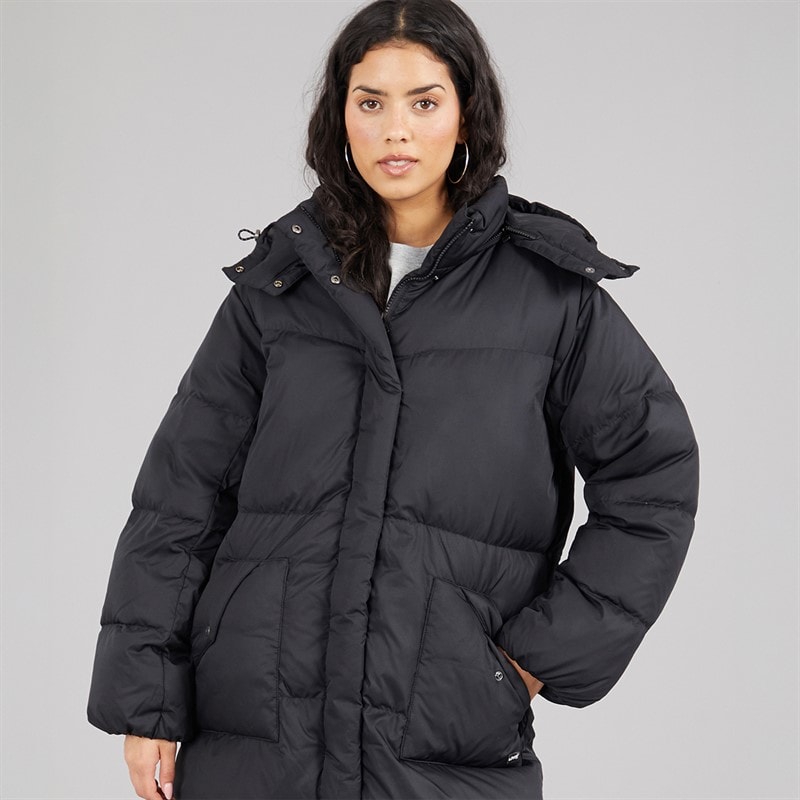 Levi's Womens Western Bubble Coat Anthracite Night - Image 5