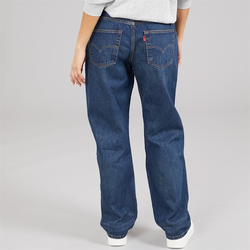 Levi's Womens 501 90's Straight Leg Jeans Educate In Arts Selvedge - Image 2