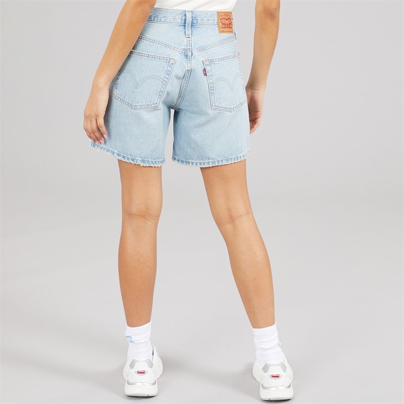 Levi's Womens 501 Mid Thigh Shorts Take Off - Image 2