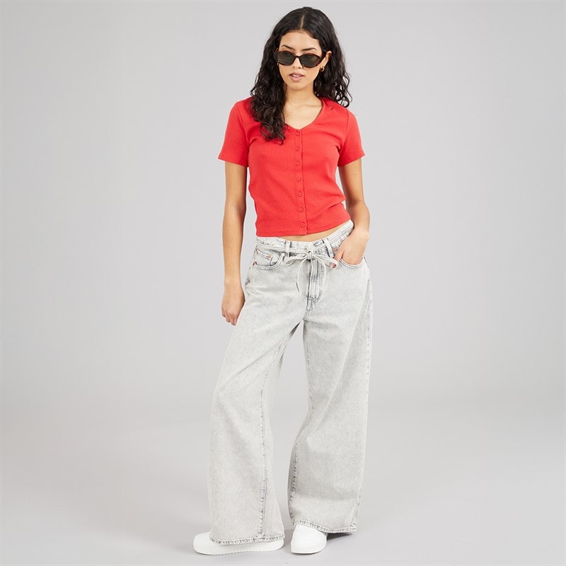 Levi's Womens Straight Leg Jeans Corporate Haze - Image 4
