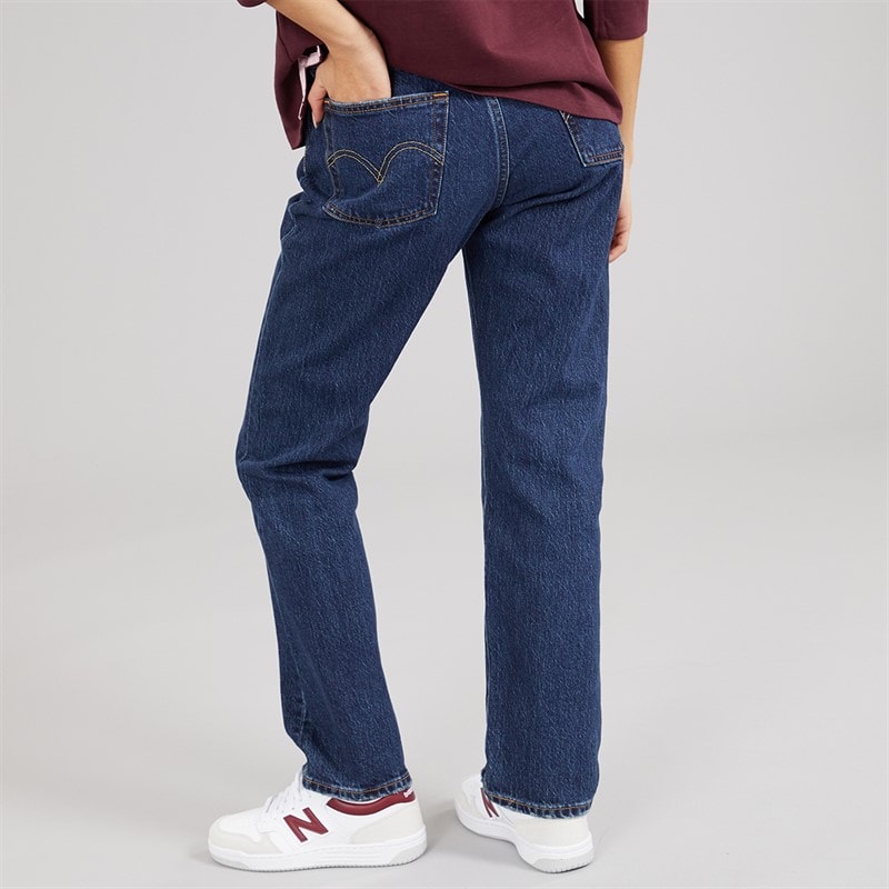 Levi's Womens 501 Straight Leg Jeans Salsa T3 Authentic No Dx - Image 2