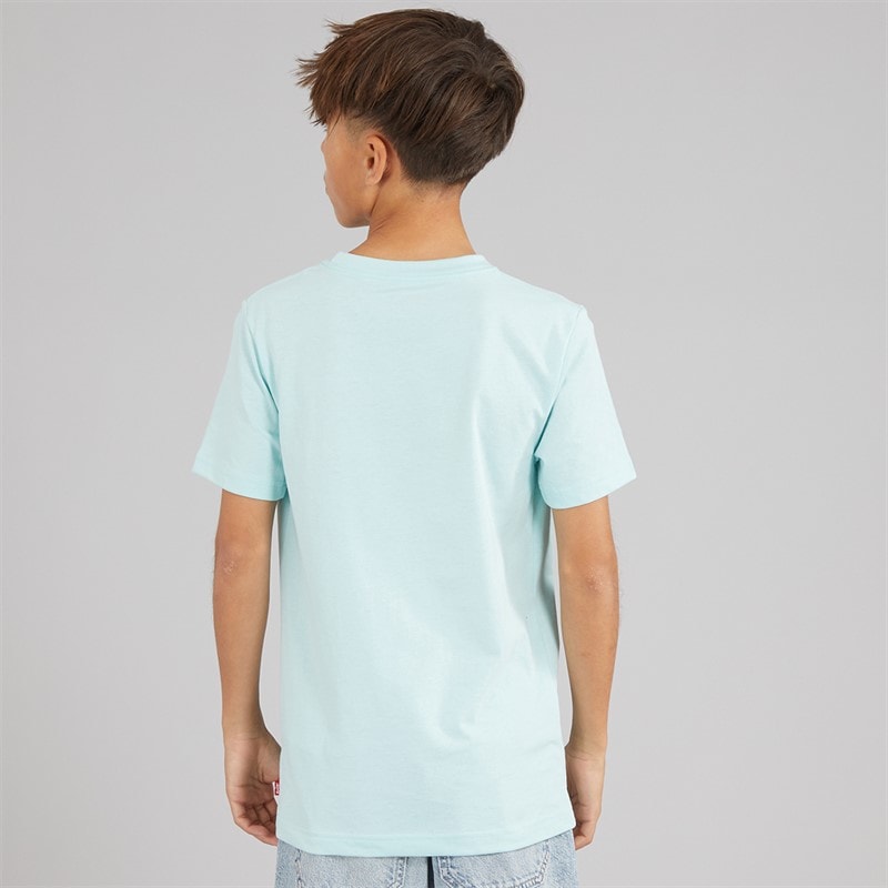 Levi's Boys Batwing T-Shirt Pastel Turquoise - Image 2