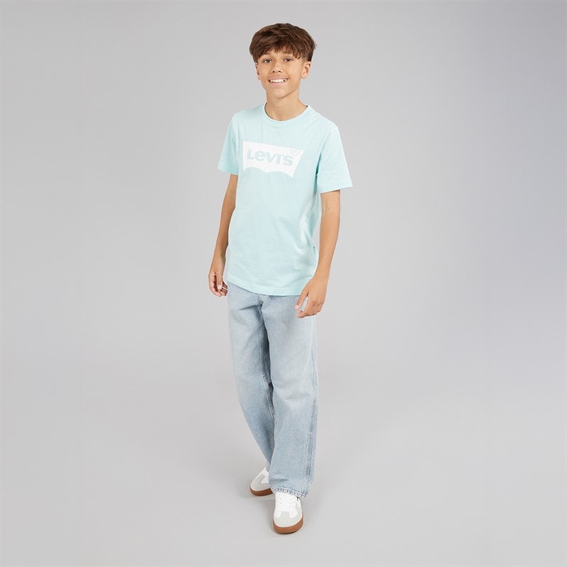 Levi's Boys Batwing T-Shirt Pastel Turquoise - Image 3