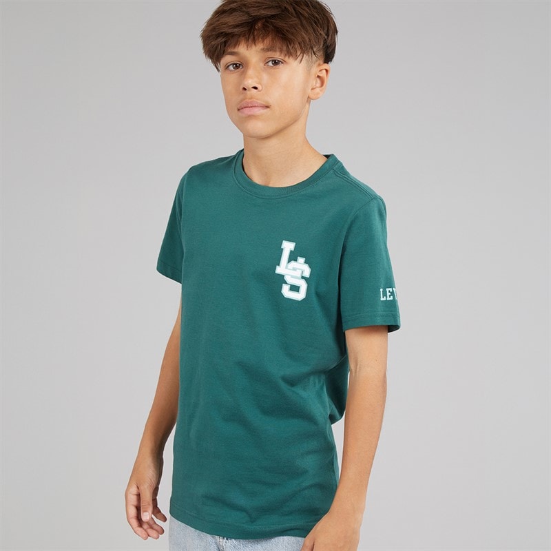 Levi's Boys Monogram T-Shirt Bistro Green