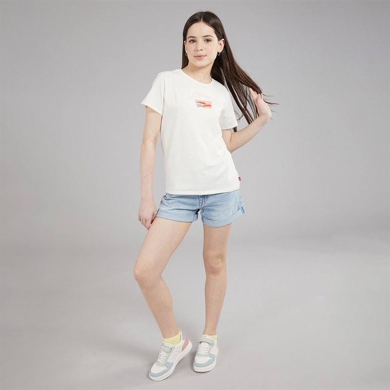 Levi's Girls Desert T-Shirt Gardenia - Image 4