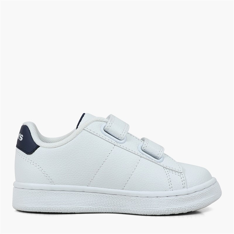 Levi's Infant Boys Bell JR Mini Trainers White/Navy 0122 - Image 4