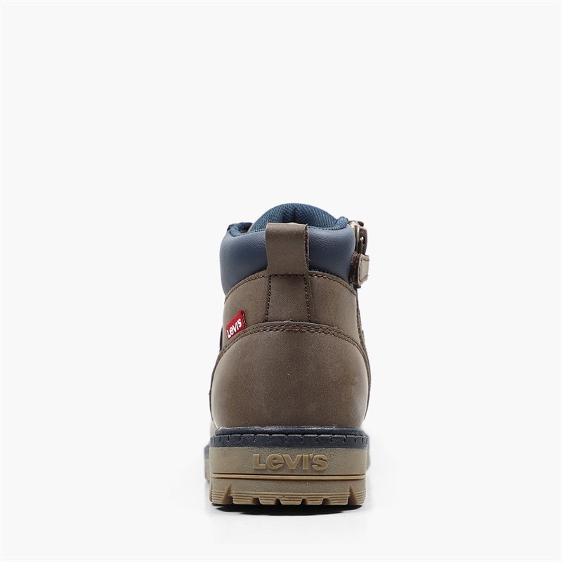 Levi's Kids Jax Plus Boots Brown/Navy 0592 - Image 3
