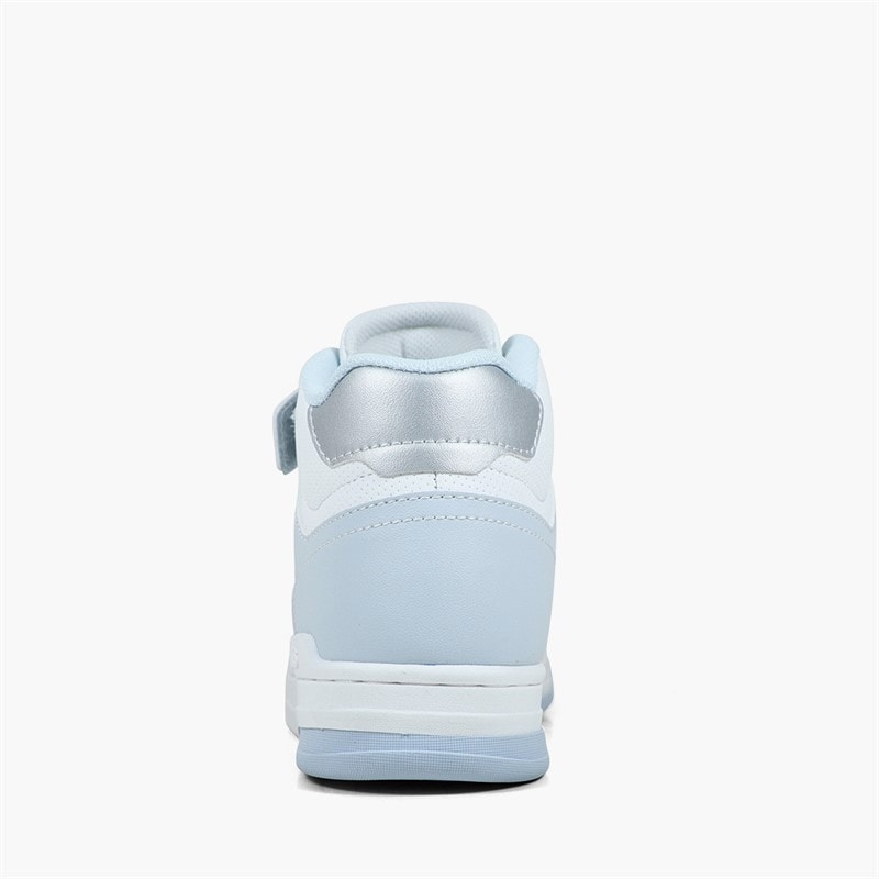 Levi's Kids John SE Mid Trainers White/Blue 0063 - Image 3