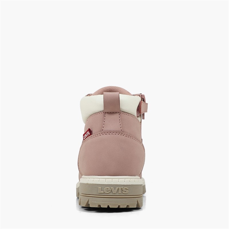 Levi's Girls Jax Plus Boots Pink/Ecru 4649 - Image 3