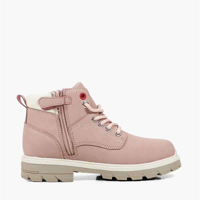 Levi's Girls Jax Plus Boots Pink/Ecru 4649 - Image 4