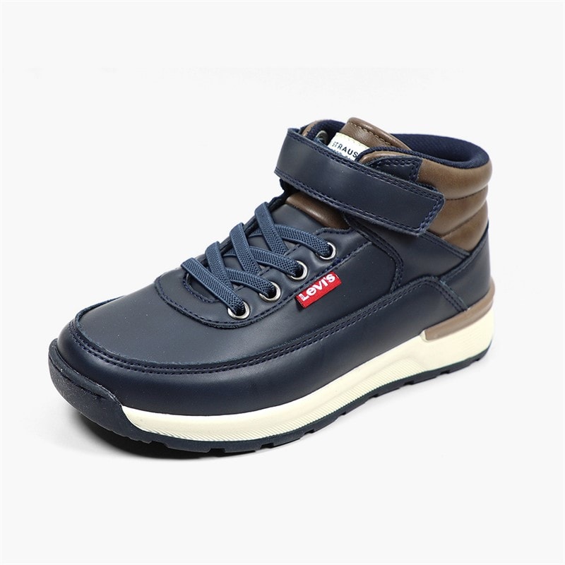 Levi's Boys Ascot Trainers Navy 0040 - Image 2