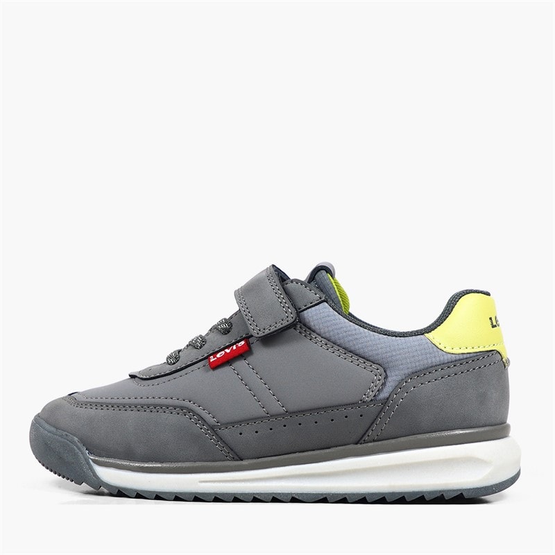 Levi's Boys Clyde NBX Trainers Ch Grey Mustard 2034