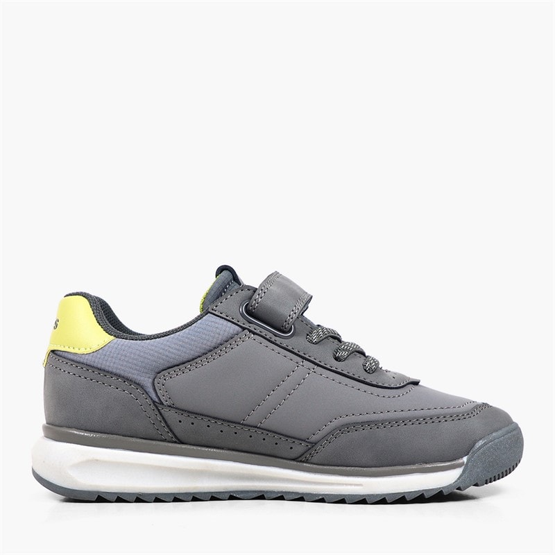 Levi's Boys Clyde NBX Trainers Ch Grey Mustard 2034 - Image 4