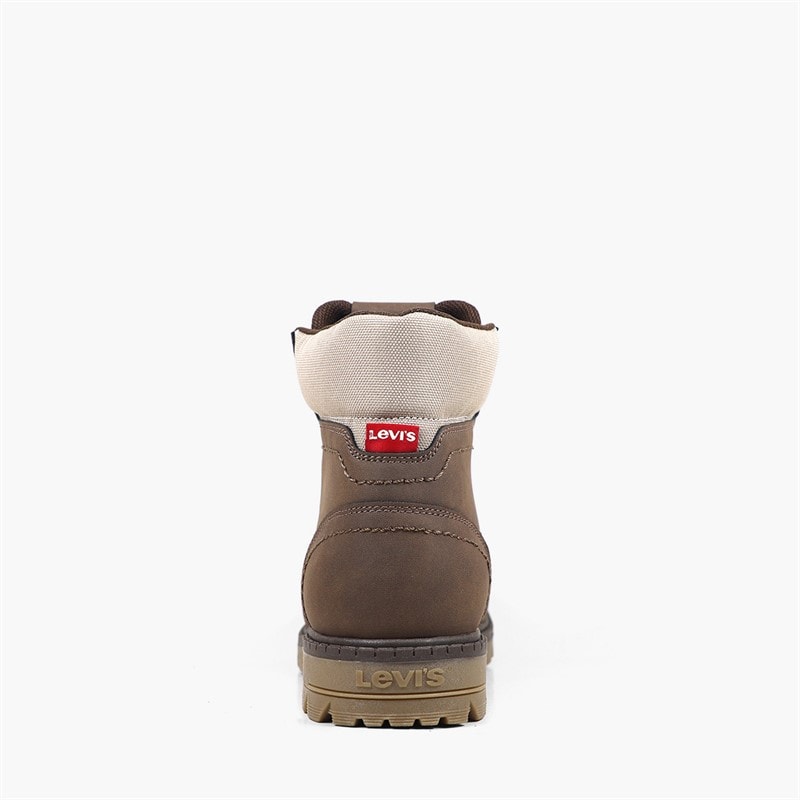 Levi's Junior Forrest Nova Boots Dark Brown 0018 - Image 3