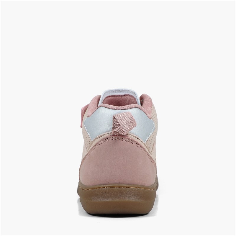 Levi's Girls Terra Mid Trainers Pink Silver 0387 - Image 3
