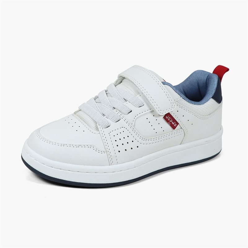 Levi's Boys Park Avenue Trainers Off White/Navy 3130 - Image 2